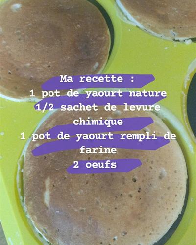 Petits gâteaux au yaourt sans sucre ajouté