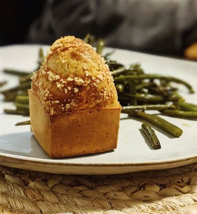 Muffins chèvre romarin
