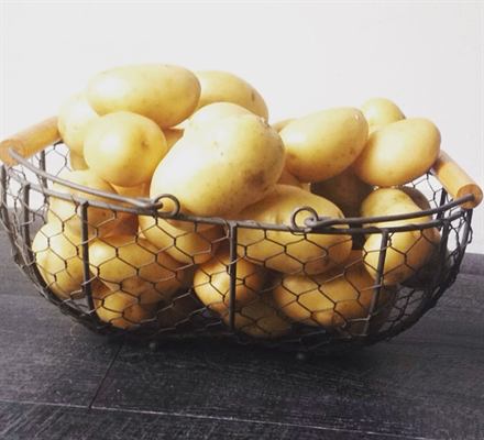 Pommes de terre au four sans beaucoup de matière grasse