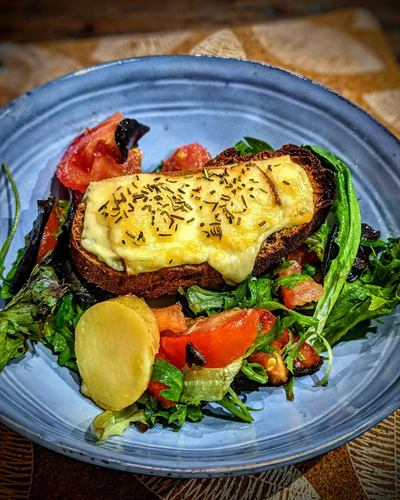 Salade raclette légère