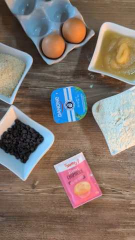Muffins healthy aux pépites de chocolat