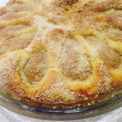 Gâteau poire-amandes