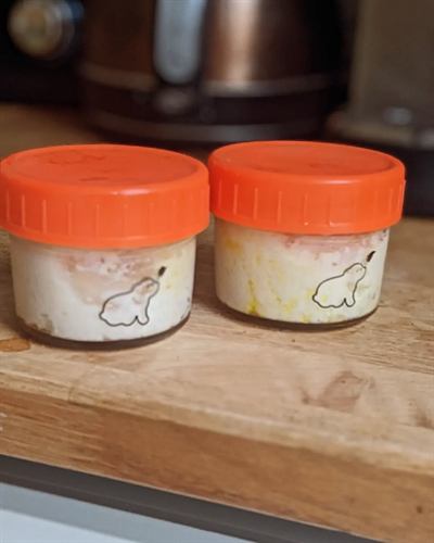 Petit pot saumon, chou-fleur et riz pour bébé dès 6 mois