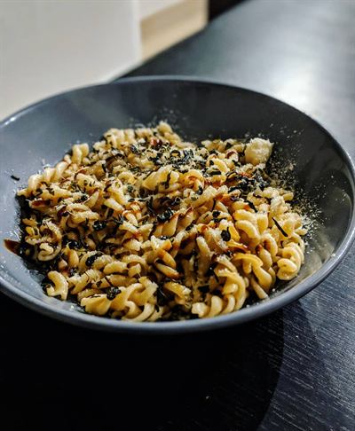 Pâtes à la verveine et au thym