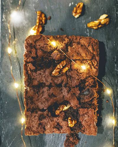 Moelleux au chocolat et aux noix