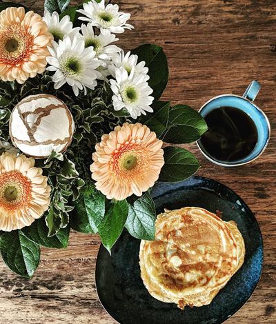 Pancakes maison express, trois ingrédients