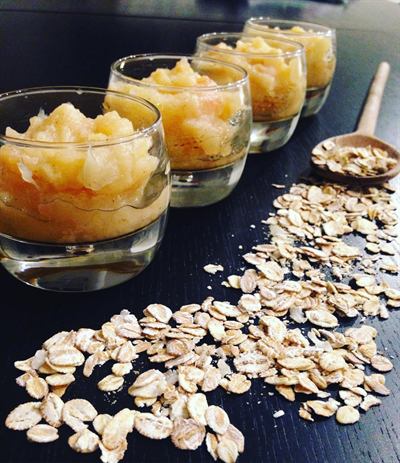 Compote coing-vanille