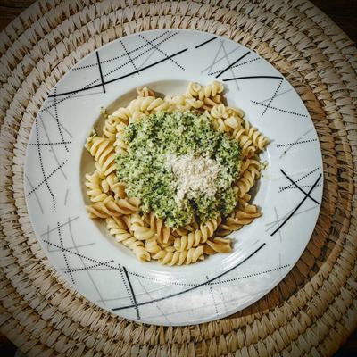 Tortis sauce brocolis-parmesan