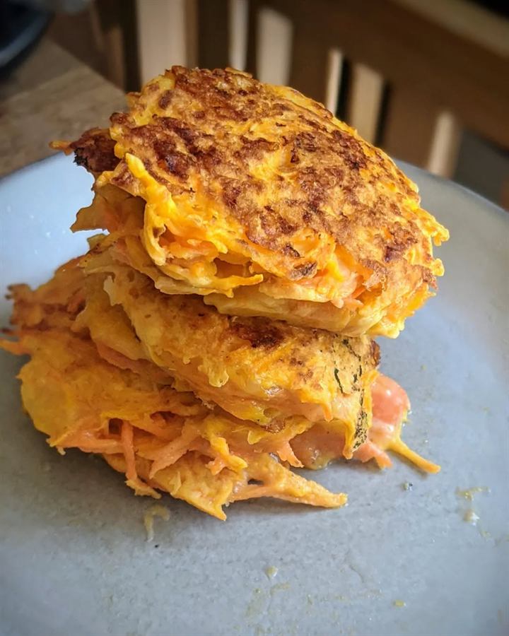 Galettes aux carottes ultra rapides
