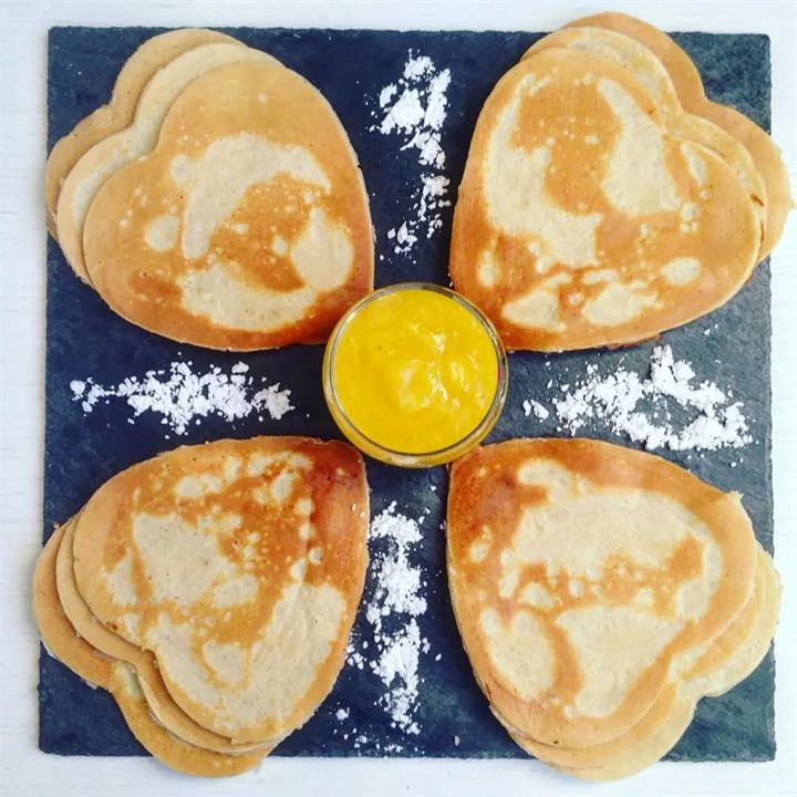Mini-crêpes de la Chandeleur sans sucre