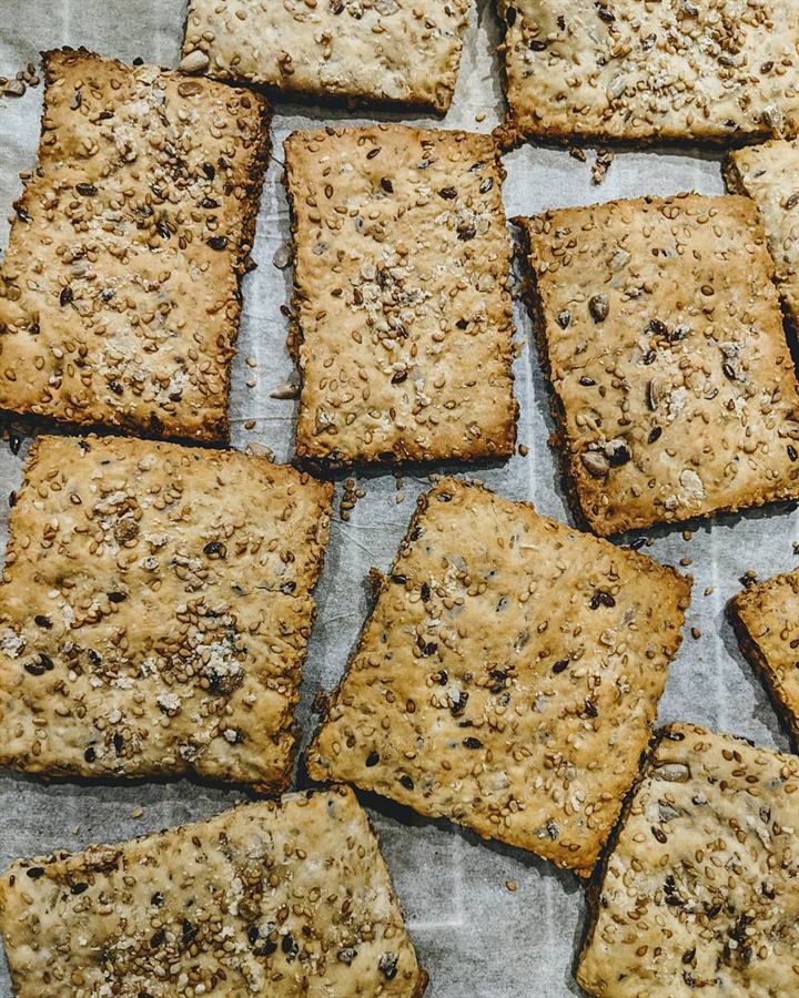 Crackers aux graines