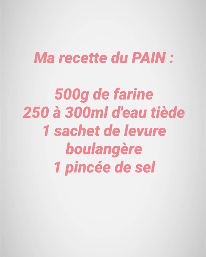 Mon pain maison