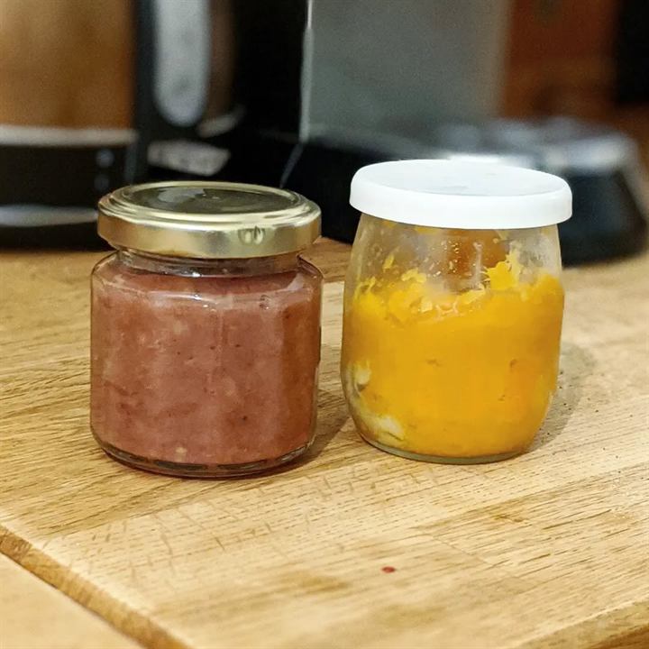 Purée de cabillaud, patate douce et carotte pour bébé