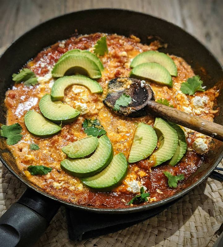 Chakchouka avocat tomate