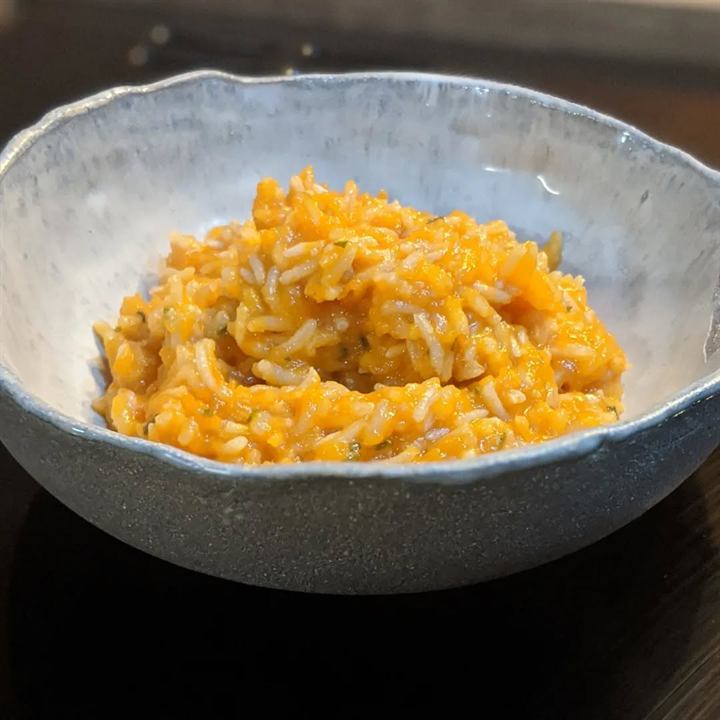 Risotto courge et chèvre