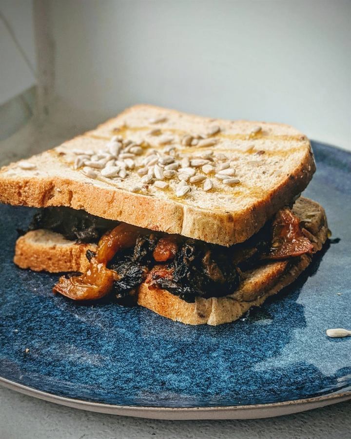 Croc' végétalien champignons et tomates