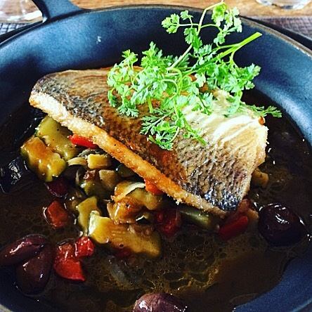 Filet de féra et ratatouille maison
