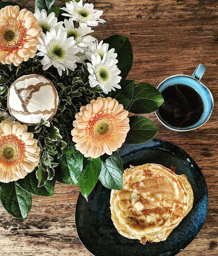 Pancakes maison express, trois ingrédients