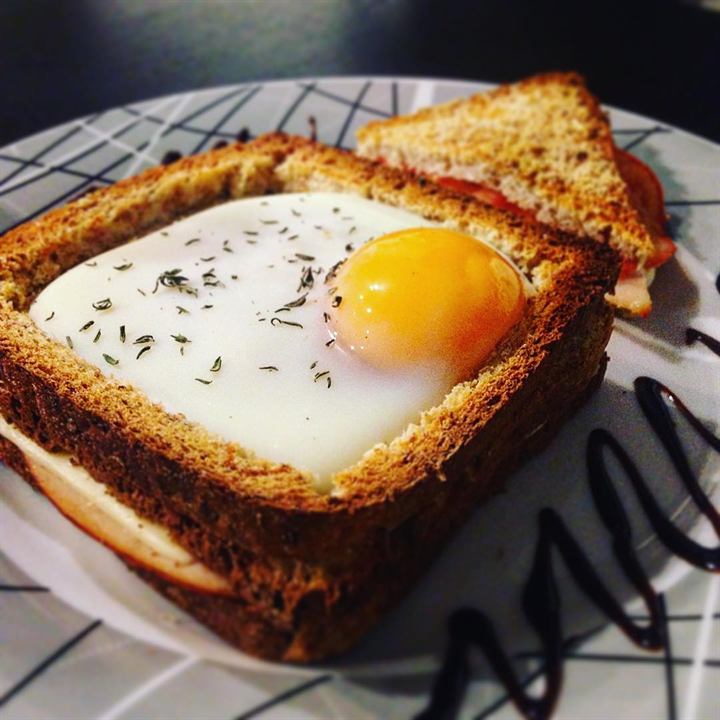 Croque-madame du dimanche soir