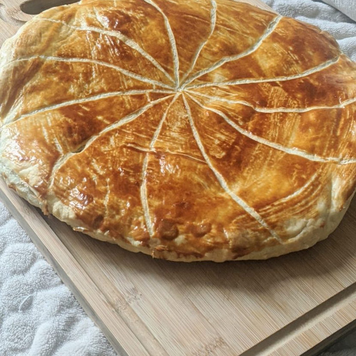Galette des rois légère