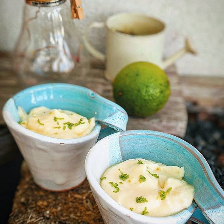 Mousses au citron vert
