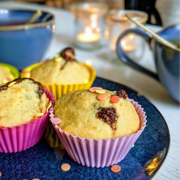 Muffins Cœur Nocciolata