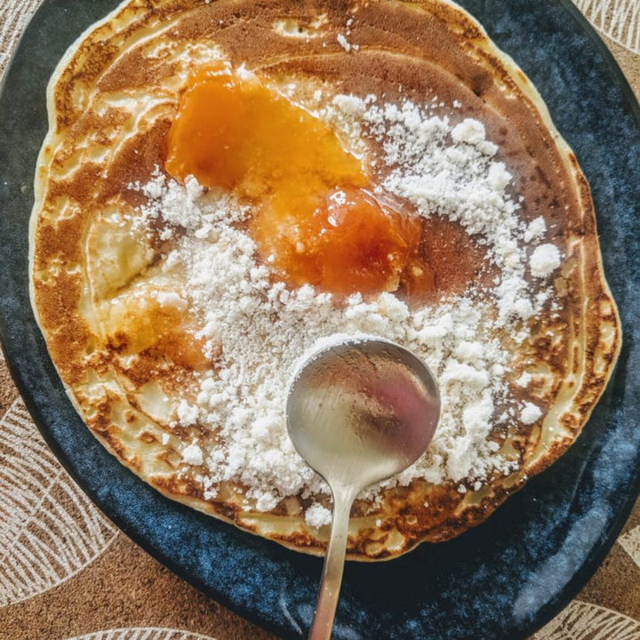 Pancakes au fromage blanc