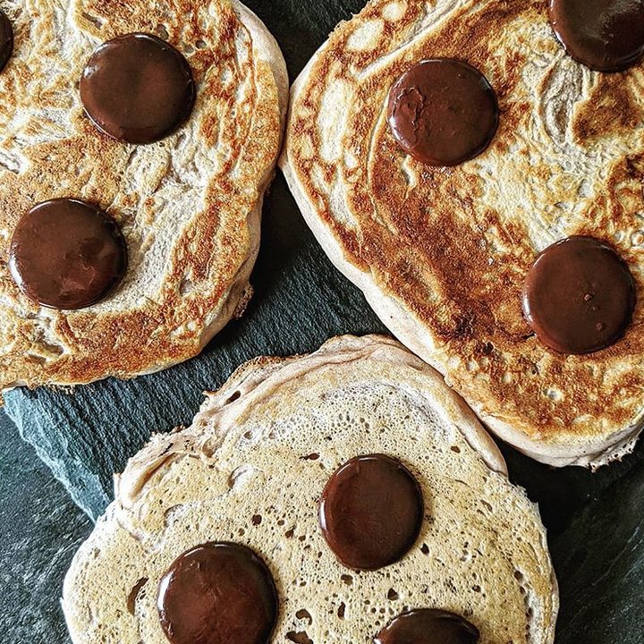 Pancakes Châtaignes - Chocolat noir