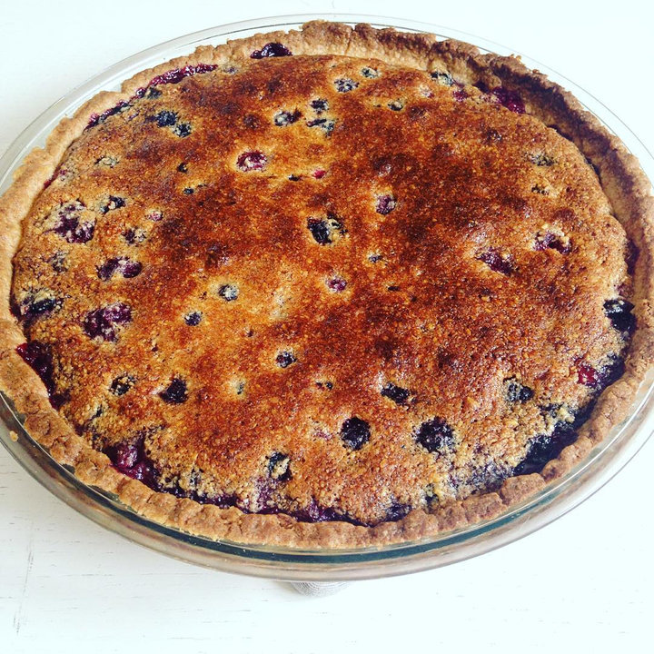 Tarte amandine aux fruits rouges